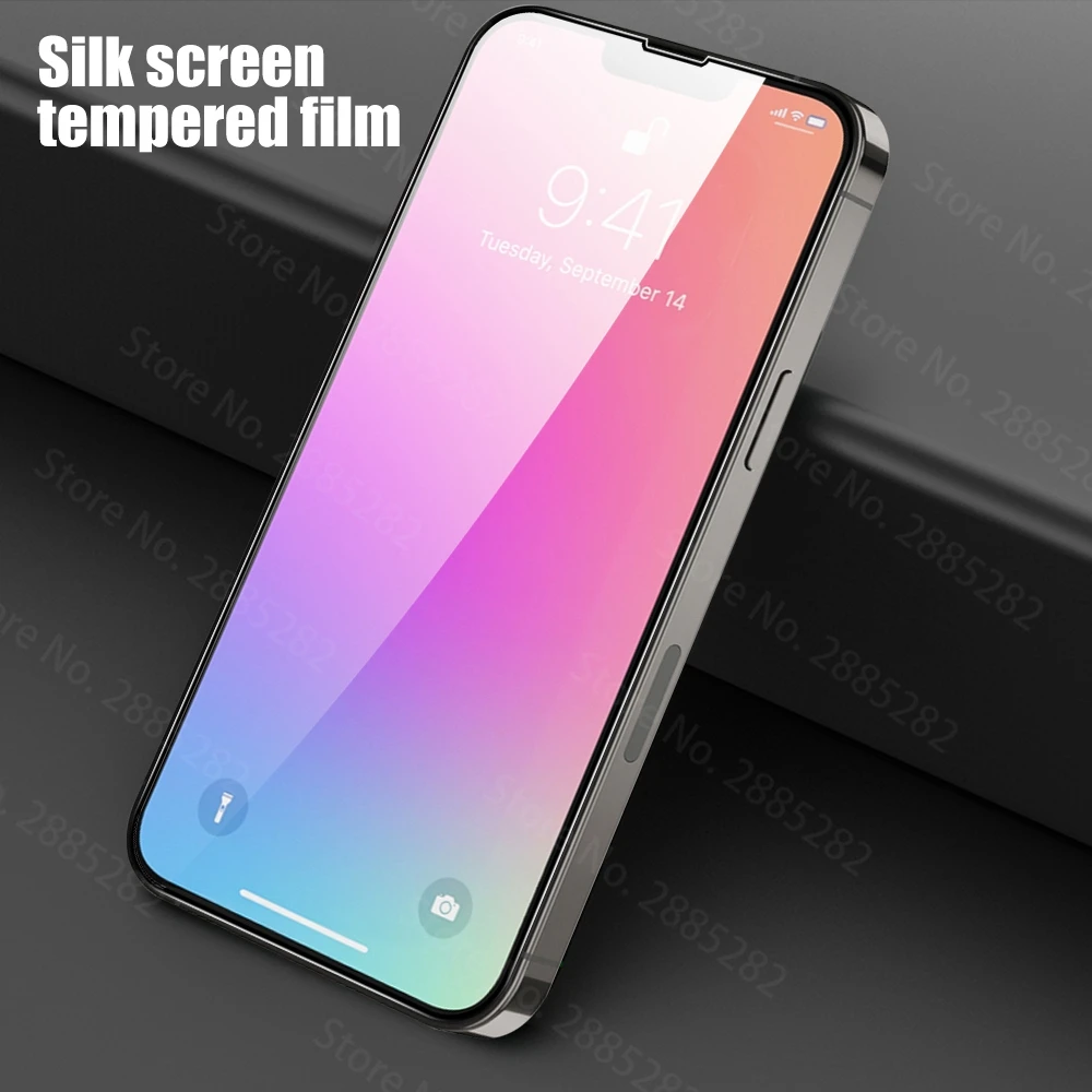30D Protective Glass For iPhone XR X 10 11 12 Pro XS Max Tempered Screen Protector Glass For iphone 6 6s 7 8 Plus 12 Mini Glass