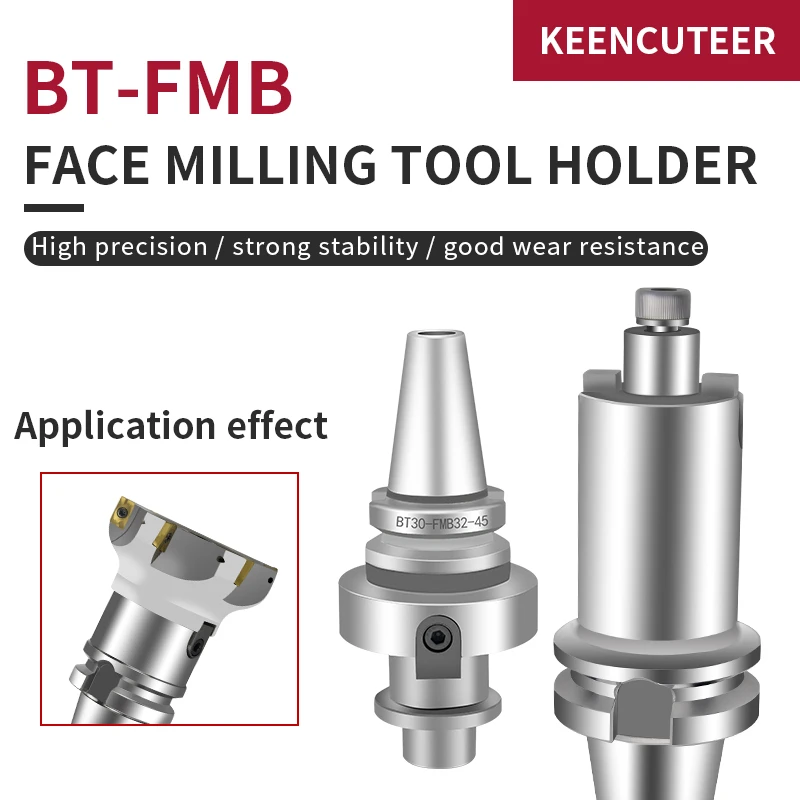 1PCS BT30 BT40-FMB16 FMB22 FMB27 FMB32 FMB40 Metric Planar Milling Tool Handle BT30 BT40 CNC Tool Holder