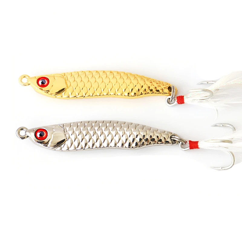 5g 7g 10g 15g 20g Easy Shiner Wobblers Spoon Fishing Lure For Pike Gold&Silver Jig For Fishing Pesca Isca Artificial Tackle Carp
