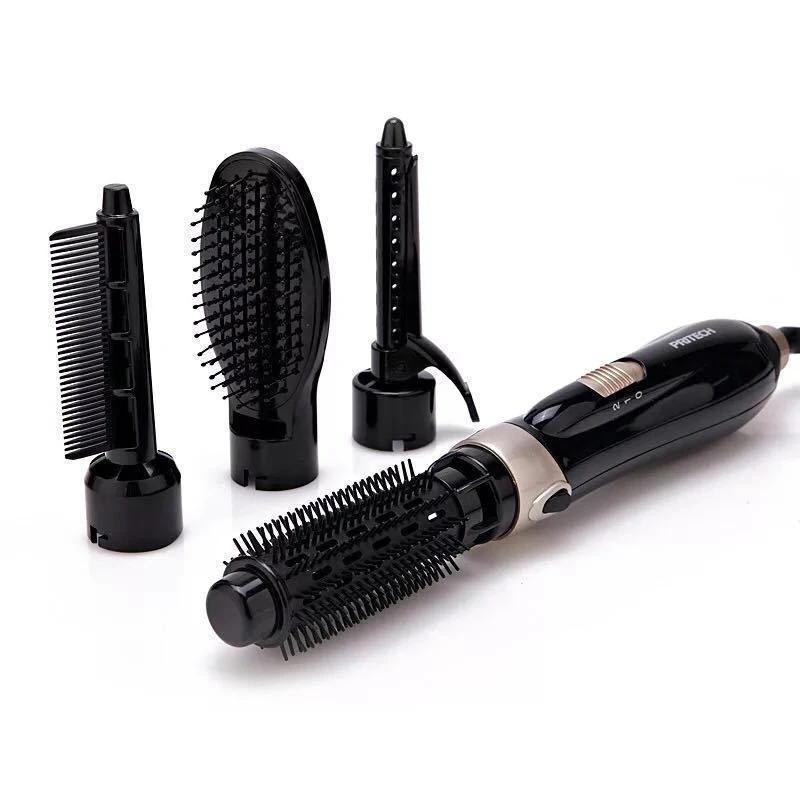 3 in 1 Professional Hair Dryer Hair Curling Machine Hot Air Brush Hairdryer Curling Comb Hair Straightener For Women