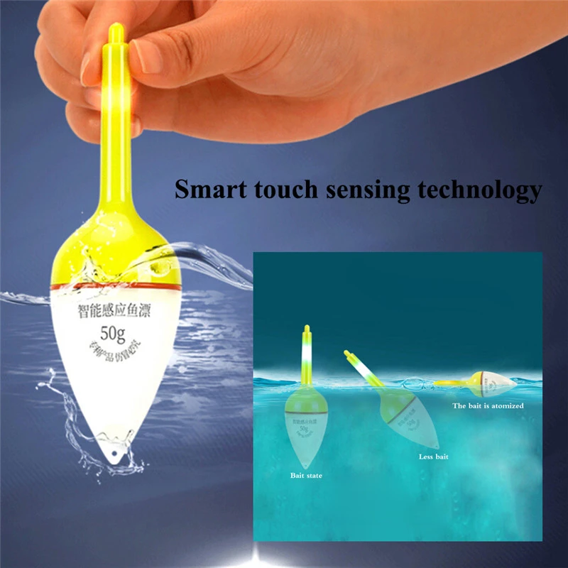 Smart Fishing Float Fishing Floats Lighting Floats For Night Fishing Fishing Carp Fishing Tackle Accessories Plastic