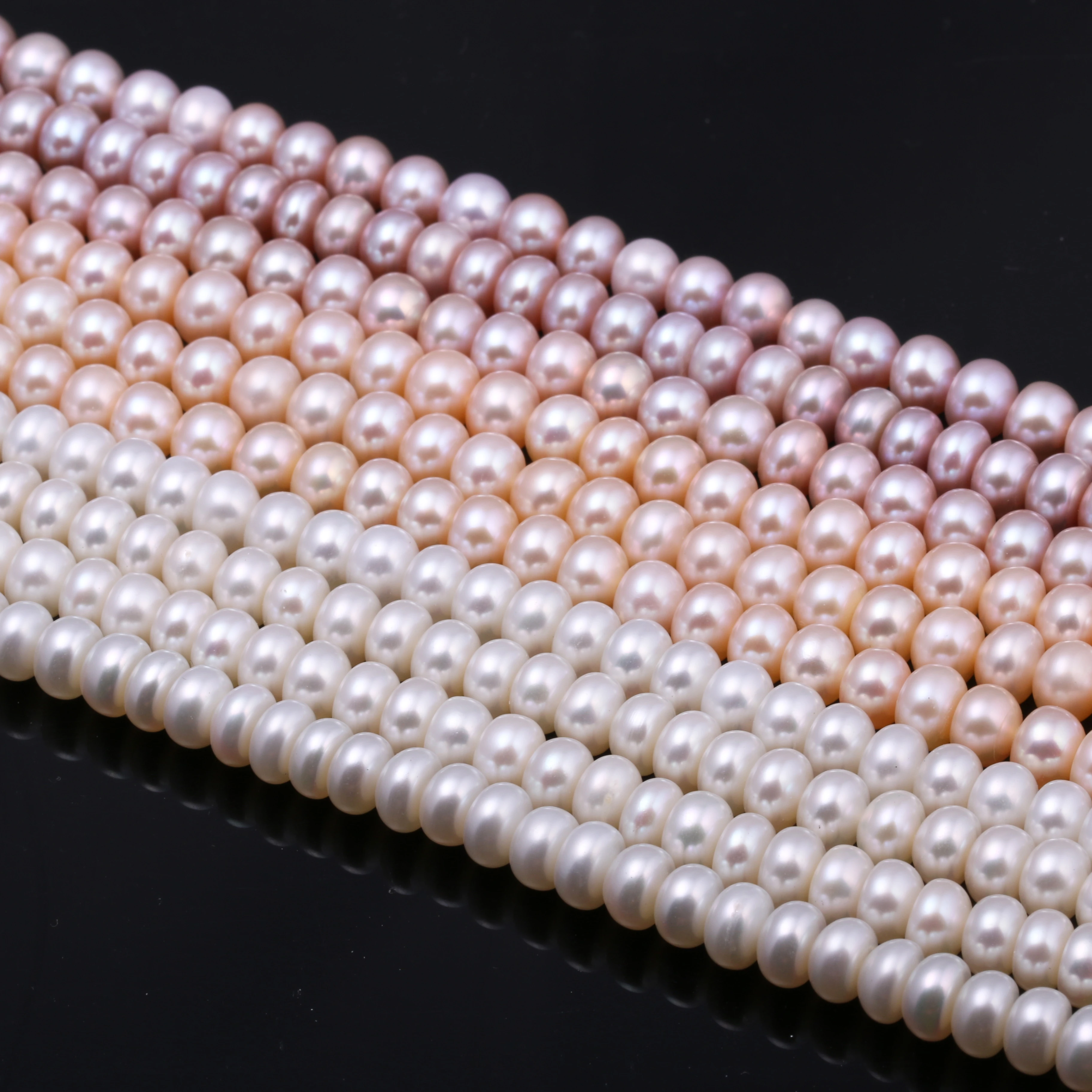 Natural Freshwater Pearls Beads High Quality AAA 36 cm Punch Loose Beads for Jewelry Making DIY Women Necklace Bracelet 4-9 mm