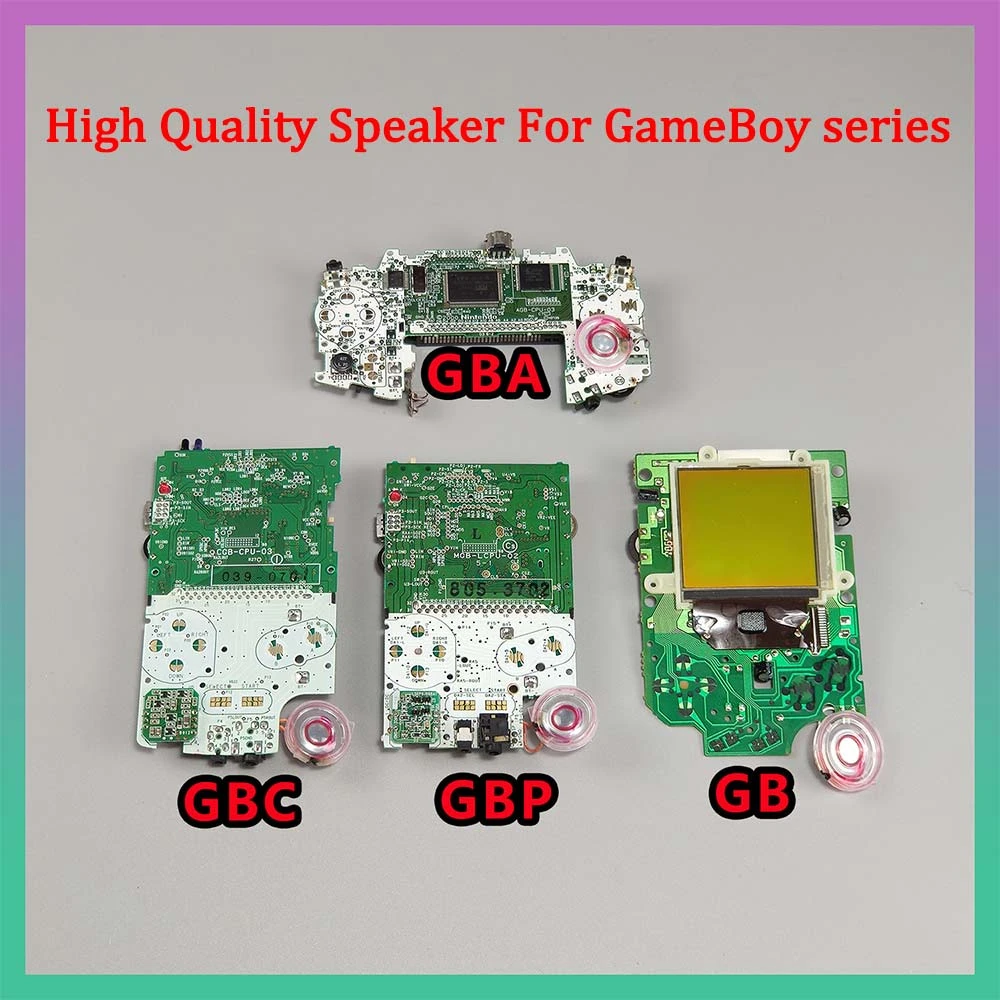 High Quality Speaker for GameBoy GBA GBC GBP and Classic GB DMG Speaker with the same sound voice and size to original speaker