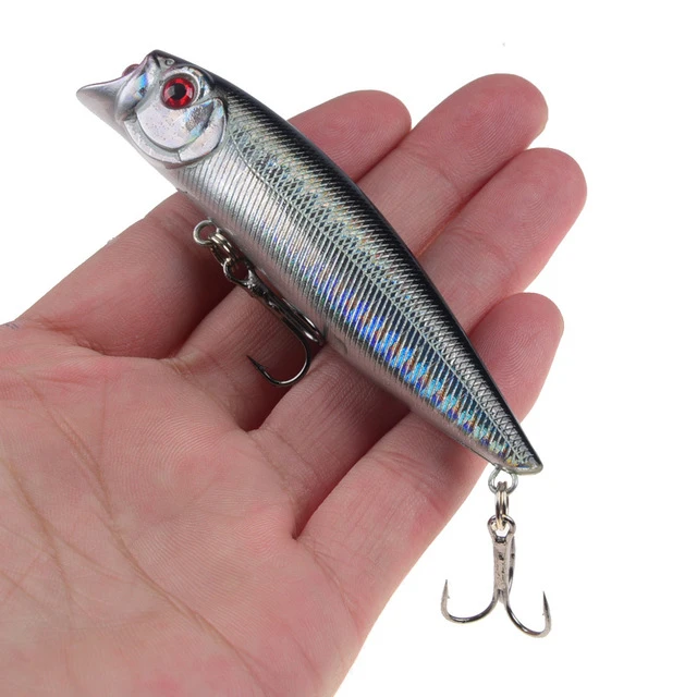 9CM/11.5G Wobblers Floating Fishing Popper Lure Isca Artificial Hard Bait Minnow Lure Pesca Fishing Crankbait Tackle