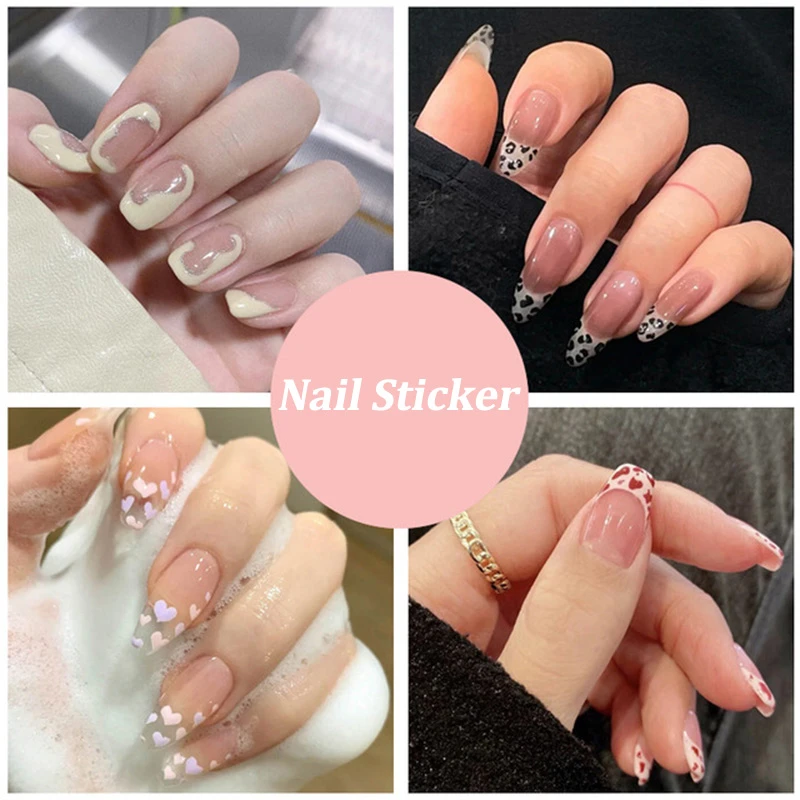 24pcs Multi-type Wear Short Paragraph Long Paragraph Fashion Manicure False Nails Full Cover Wearable Coffin Fake Nail Ballerina