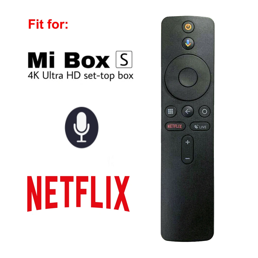 New XMRM-006 For Xiaomi MI Box S MDZ-22-AB Smart TV Box MI TV Stick Bluetooth Voice RF Remote Control