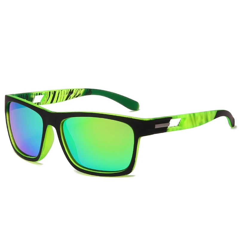 Men Square Polarized Sunglasses Brand Design Vintage Men Coating Driving Sun glasses UV400 Shades Eyewear Oculos de sol