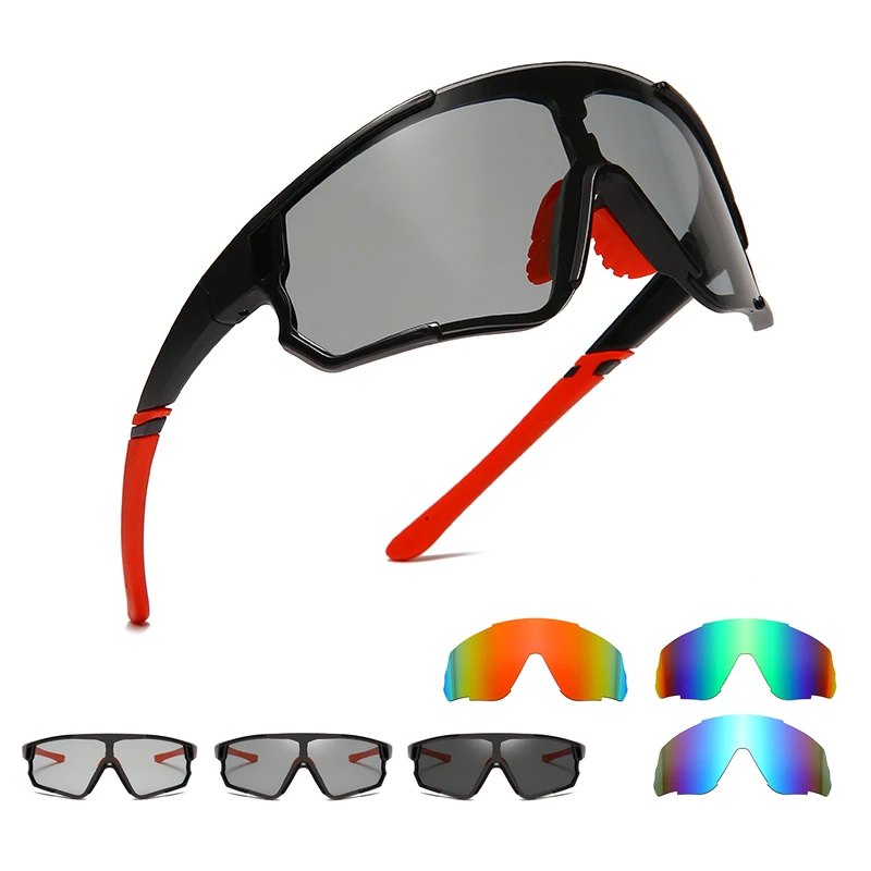 Polarized Photochromic Cycling Sunglasses Men Women Sports Eyewear Road Mtb Mountain Bike Bicycle Glasses
