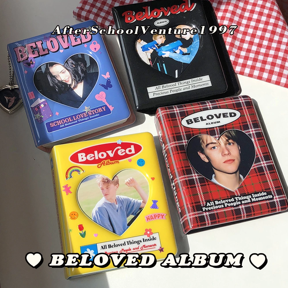 Custom 64 Card Photo Album Mini Collect Book 3 Inch For Polaroid Photo Card Korea Instax Photocard Binder