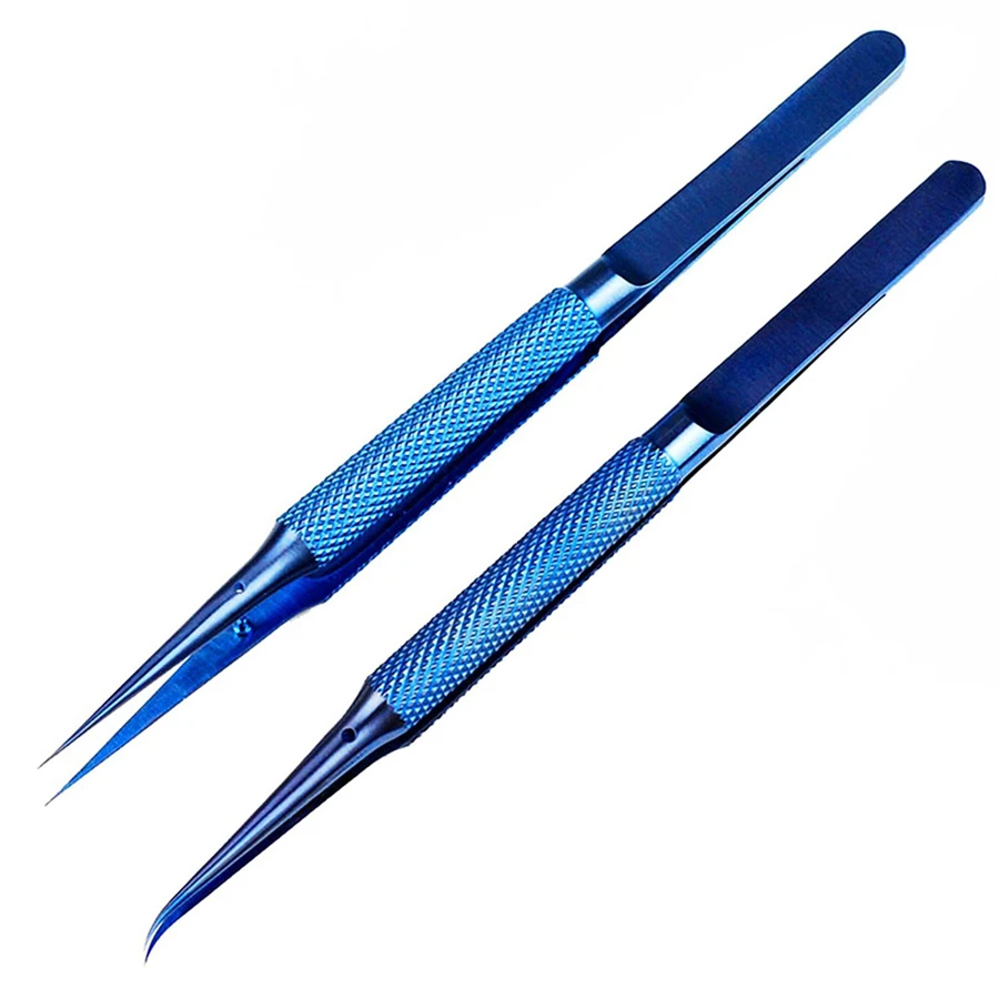 Titanium alloy tweezers professional maintenance tool 0.15mm edge precision fingerprint tweezers phone mainboard copper wire