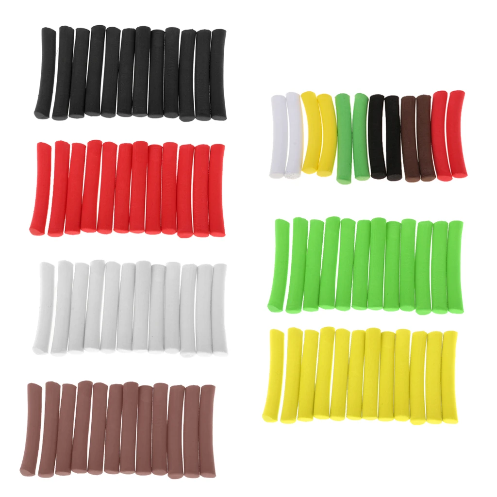 12pcs 8mm Carp Fishing Pop Up Foam Zig Rig Foam Sticks Baits