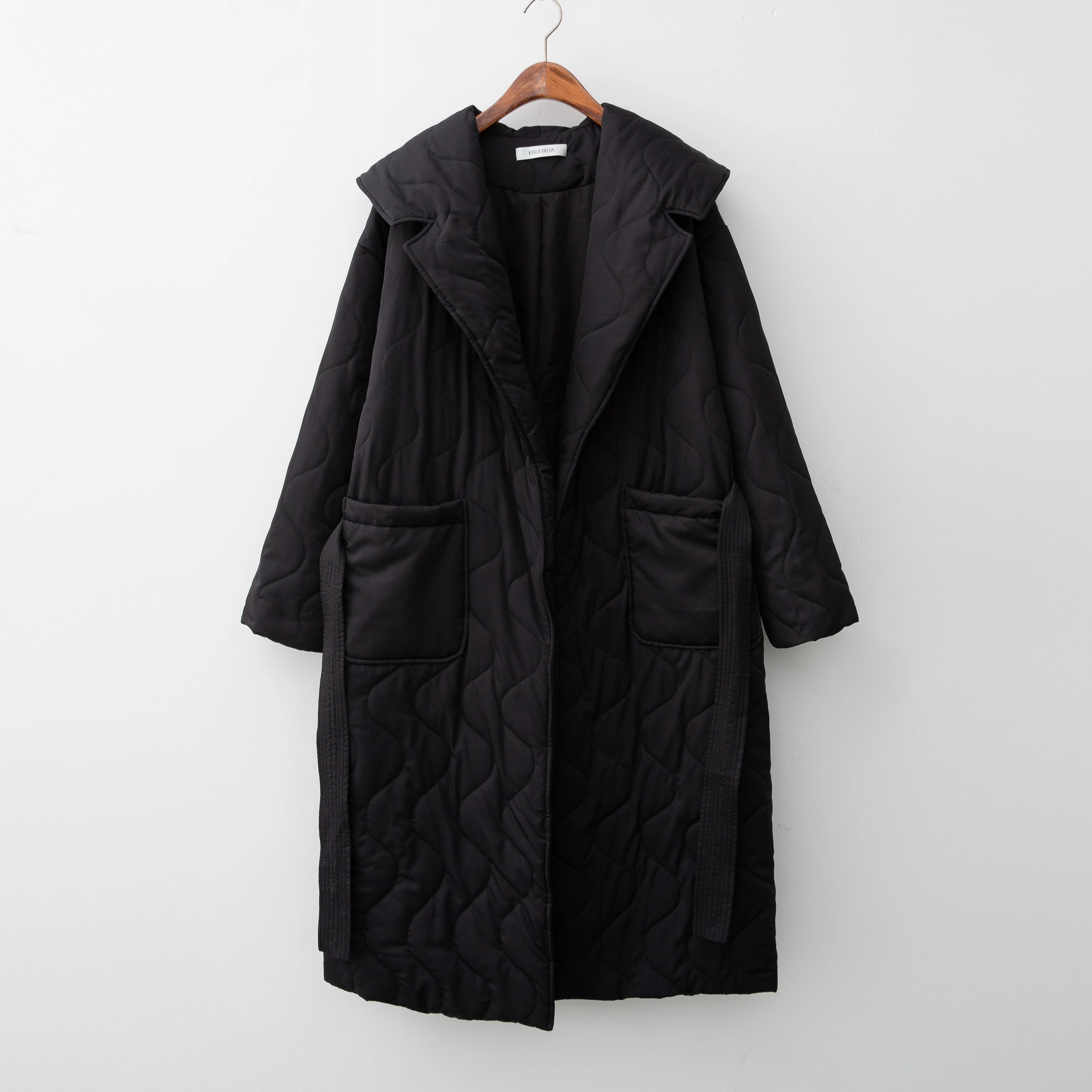 2021 Autumn Winter Fashion Women Plaid Puffer Coat oversized Maxi Robe Long parka Casual outerwear