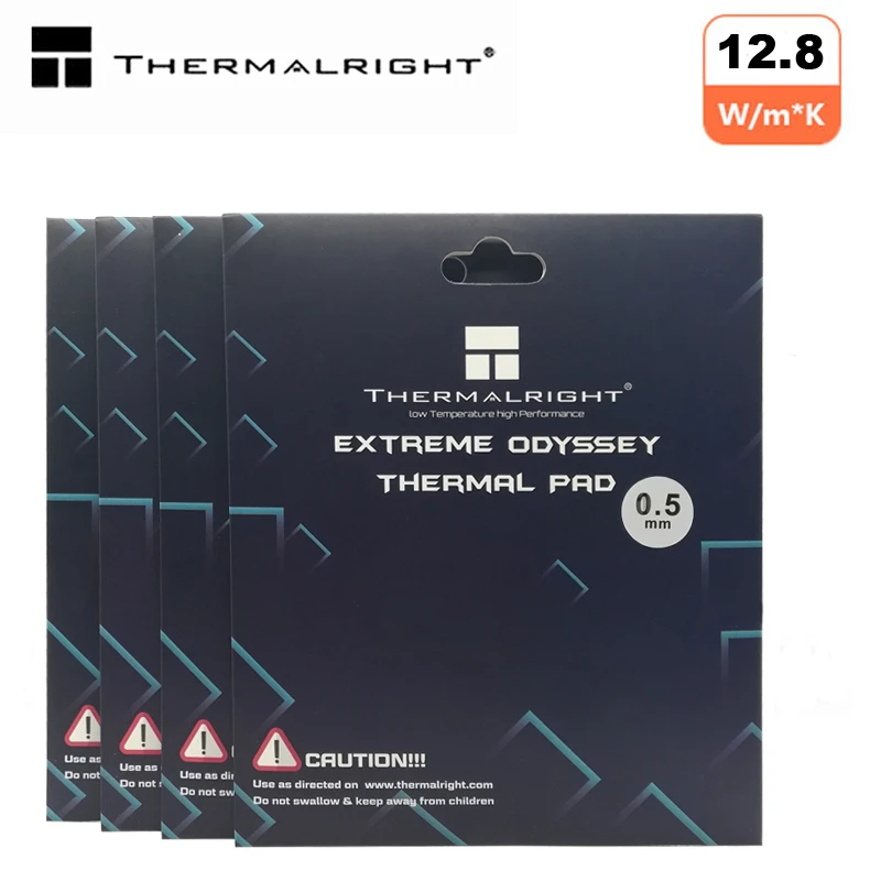 Thermalright Thermal pad 120X120mm 12.8 W/mK 2.0mm 1.5mm 1.0mm 0.5mm  High Efficient thermal conductivity Original authentic