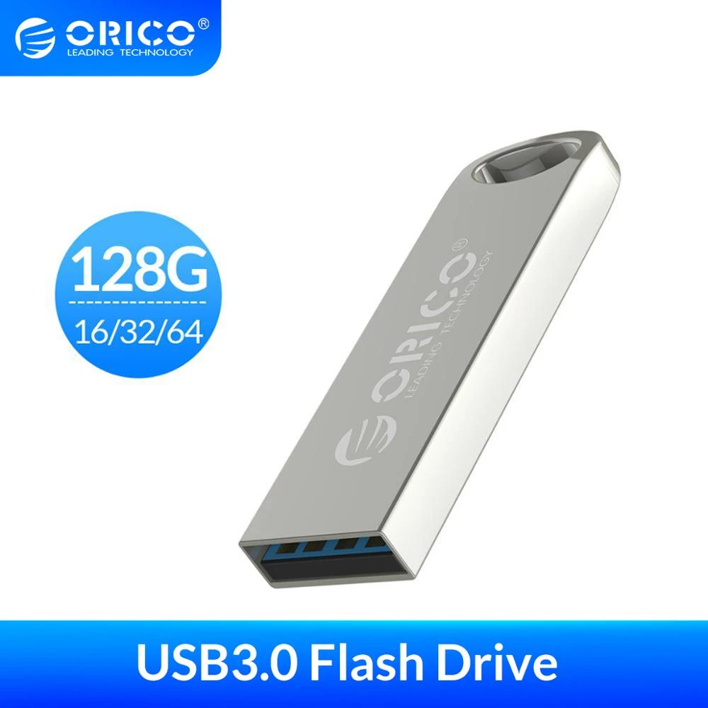 ORICO Metal USB Flash Drive USB3.0 128GB 64GB 32GB 16GB Flash Memory Stick Pen drive USB Stick Waterproof Metal memoria cel usb