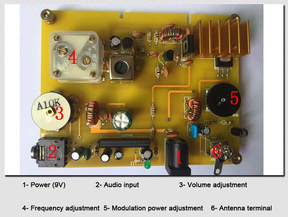 Micropower medium wave transmitter , AM transmitter ore radio Frequency 600-1600khz