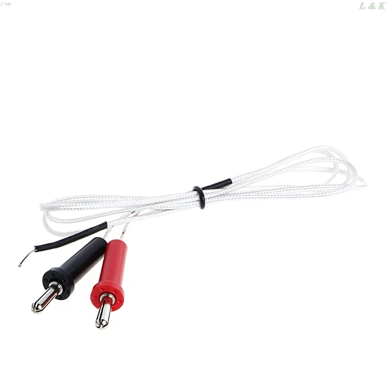 TP-01A K-type Wire Temperature Test Thermocouple Sensor Probe 100cm L29K