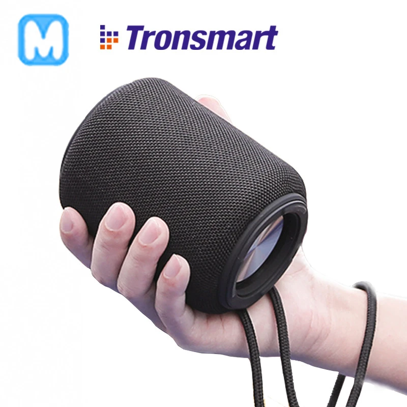 Tronsmart T6 Mini Bluetooth Speaker Outdoor Portable Wireless Column IPX6 Voice Assistant 24 Hours Play Time Loudspeaker Box