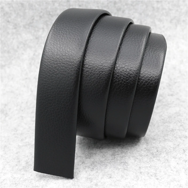 Men's 140cm 130cm 120cm lengthened fatty only automatic buckle belt high-quality high-end Wearable and durable soft waistband