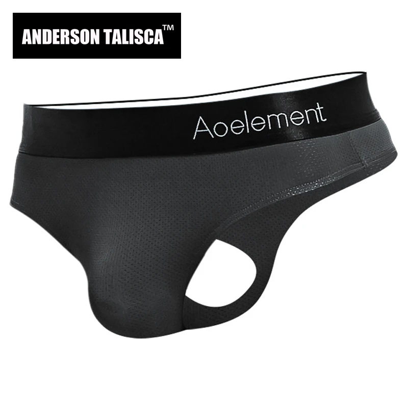 ANDERSON TALISCA Brand New Mens Briefs Underwear Men Brief Silk Mesh Ropa Interior Hombre Man Cueca Masculina Size L-3XL 215KM