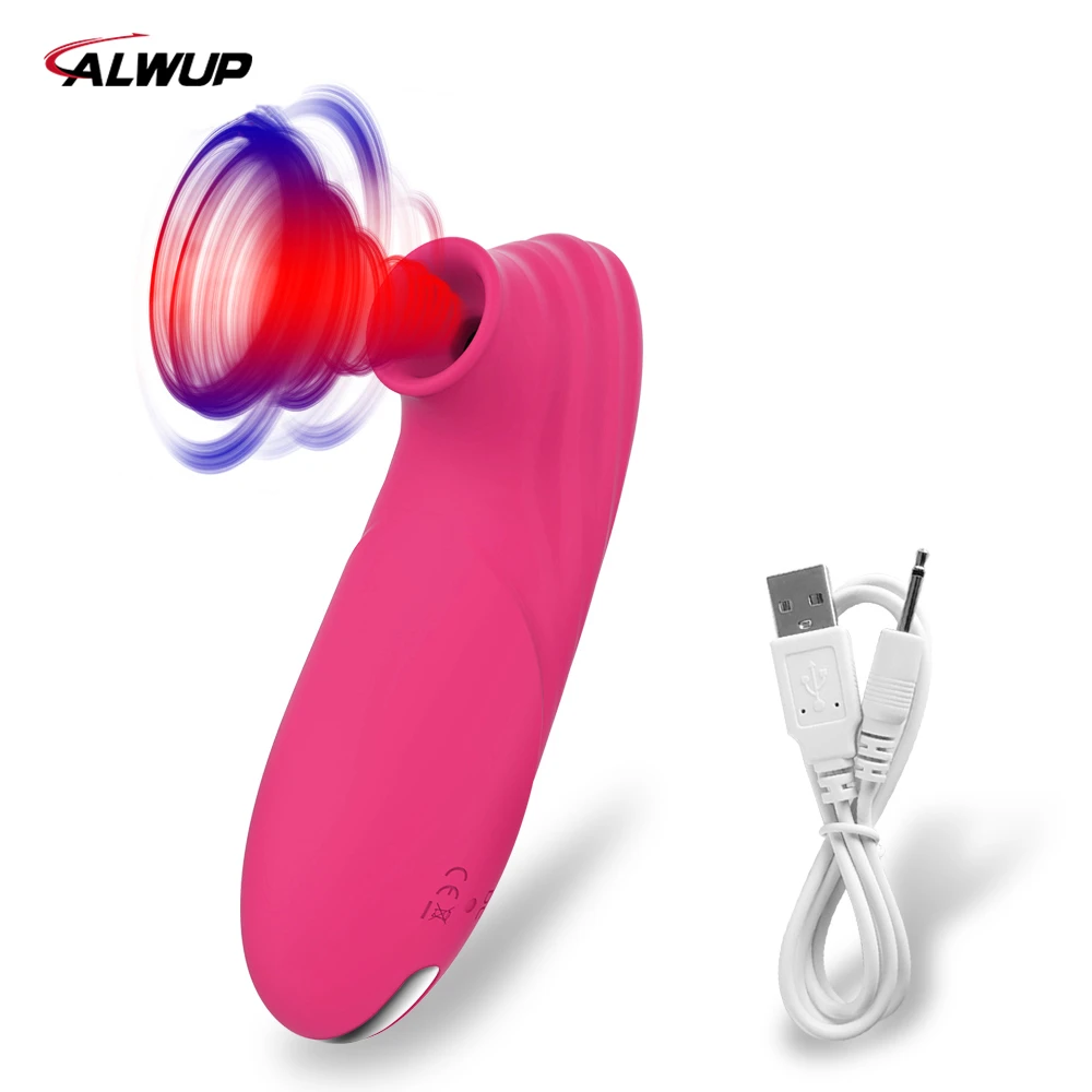 Clitoris Sucker Vibrator Sex Toys for Women Oral Nipple Clitoris Suckion Tongue Stimulator Blowjob Masturbator Erotic Sucking