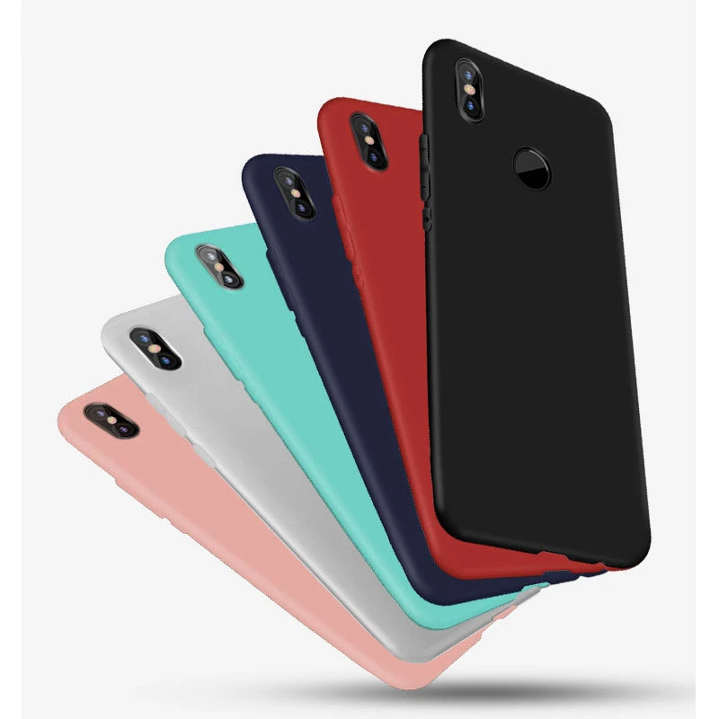 AAA Xiaomi Redmi 6 Pro Case Redmi Note 6 Pro Clear TPU and Matte  Case For Redmi Note 6 Pro Redmi 6 6A Back Cover Silicone case