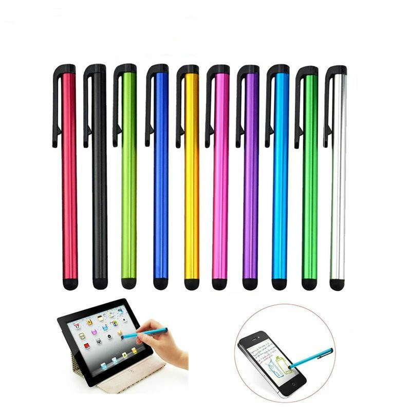 10 PCS/Lot Capacitive Touch Screen Stylus Pen For IPad Air Mini For Samsung xiaomi iphone Universal Tablet PC Smart Phone Pencil