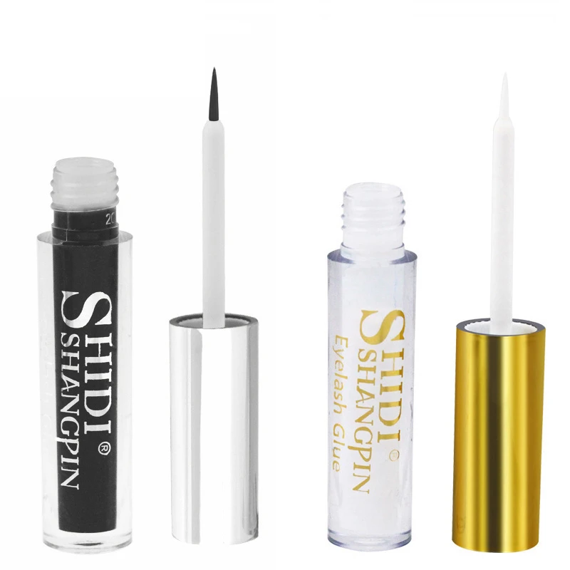 Eyelash glues glue for eyelash cosmetic tools 5ml glues for eyelash glue sticker cola para cilios false eyelashes adhesive