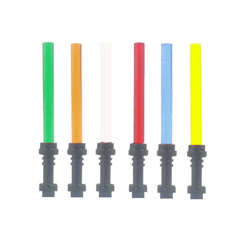 Weapon Lightsaber for Space War Figure Clone Wars Accessory Building Block Brick Assemble