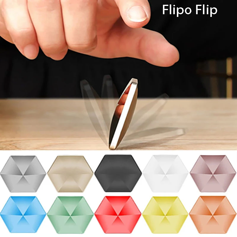 Flipo Flip Desk Rotating Pocket Toys Kinetic Skill Fidget Spinner Toys New Decompression Artifact For Children And Adults