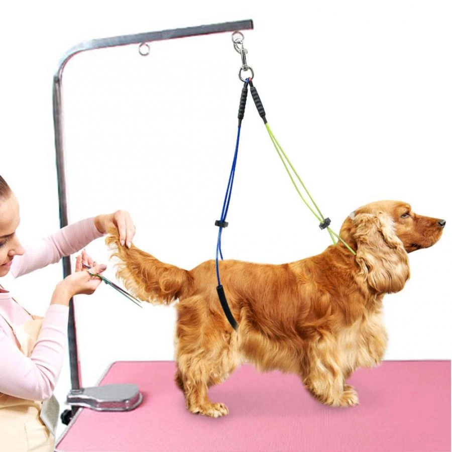 Dog Leash Rope Pet Dog Cat Grooming Loop Table Adjustable Pet Grooming Leash For Pet Grooming Arm Bath Restraint Rope
