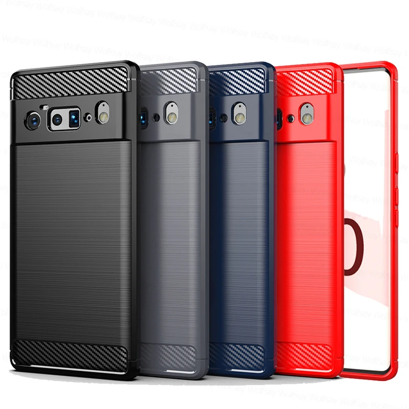 Shockproof Cover For Google Pixel 6 Pro Case For Google Pixel 3A 4A 5A 6 Pro 5G Cover TPU Protective Phone Back Case Pixel 6 Pro