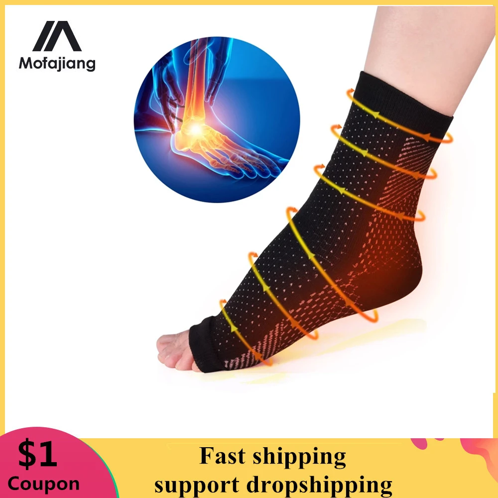Anti-fatigue Ankle Heels Compression Sleeves Foot Support Sport Pain Relief Socks Unisex Plantar Fasciitis Socks Do Dropshipping