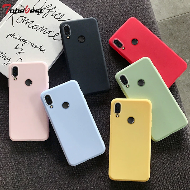 Candy Solid Color Silicone Case For Xiaomi Redmi Note 9 9S 8 7 7A 6 6A 5 5A 4 4X Pro 9A 9C Coque Matte Soft TPU Phone Cover