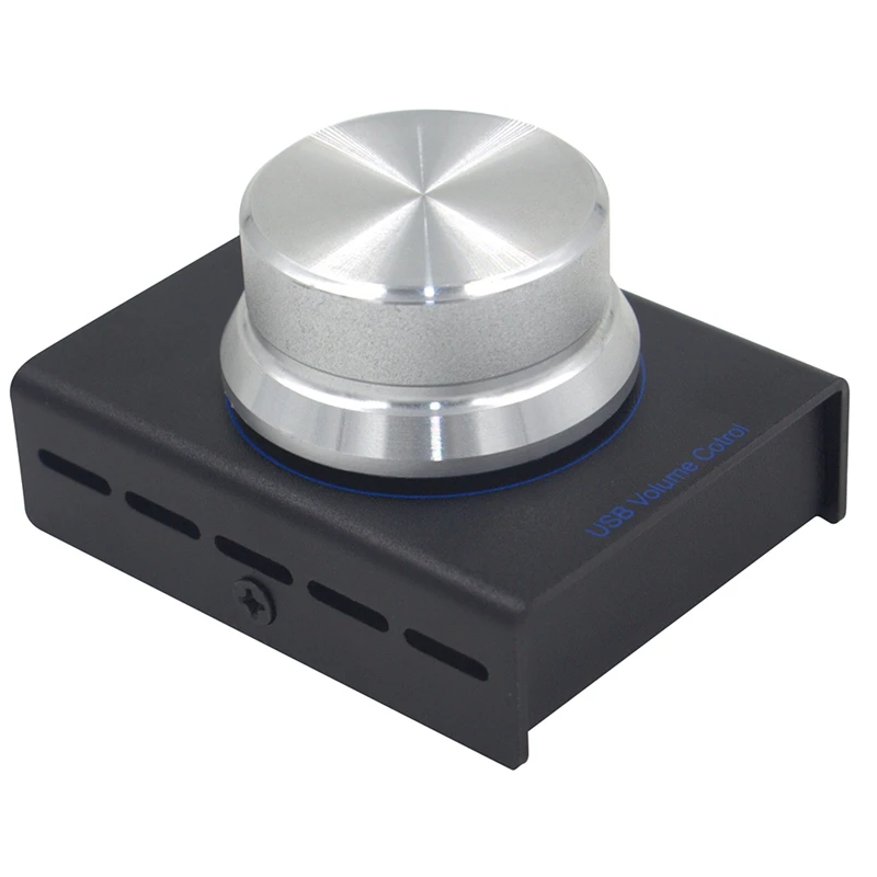 Usb Volume Control, Lossless Pc Computer Speaker o Volume Controller Knob, Adjuster Digital Control With One Key Mute Functi