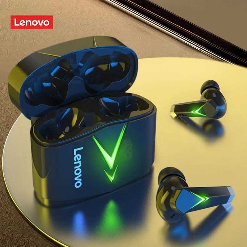 Lenovo LP6 TWS Gaming Earphone New Wireless Buletooth Headphone With Noise Reduction Dual Mode Headset For E-Sports Games Music