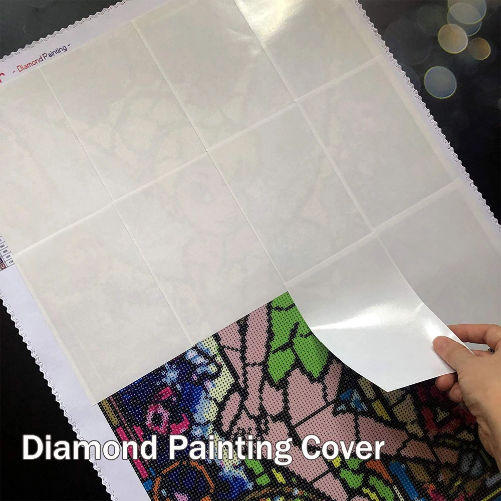 10/20/50pcs Pack DIY Diamond Painting Tools Accessories Release Paper Diamond Painting Cover Replacement Convenient