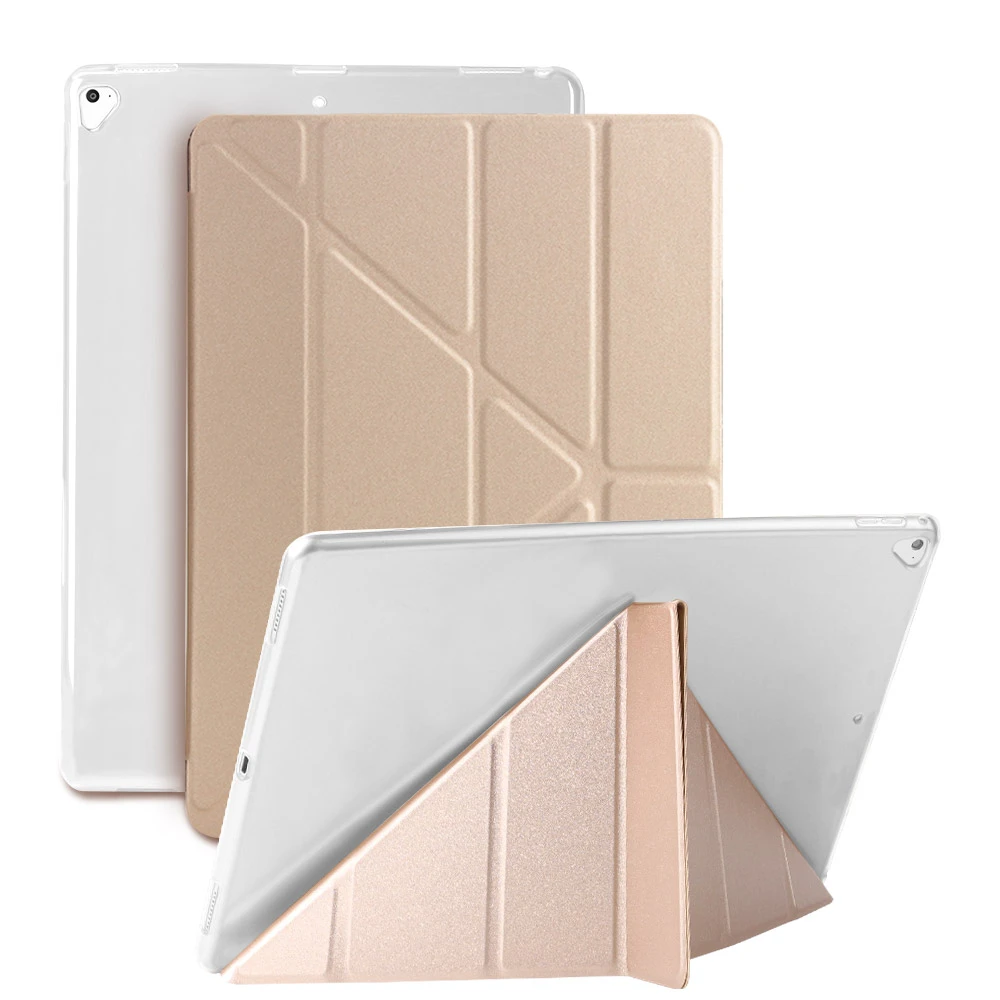 For iPad Pro 12 9 Case 2017 2015 PU Leather Ultra Slim Smart Cover For iPad Pro 12.9 Inch Case A1584 A1652 A1670 A1671
