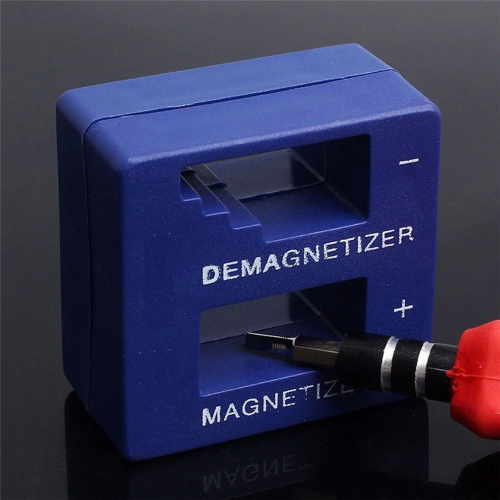 1Pc Fast Screwdriver Magnetizer Mini Magnetizer Demagnetizer Tool Screwdriver Plastic High Quality Magnetizer
