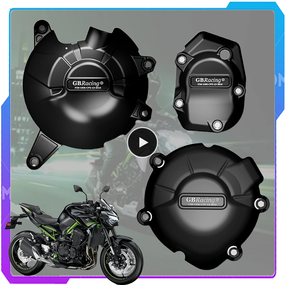 Motorcycles Engine cover Protection case for case GB Racing  For KAWASAKI Z900 2017-2018-2019-2020-2021 Engine Covers Protectors