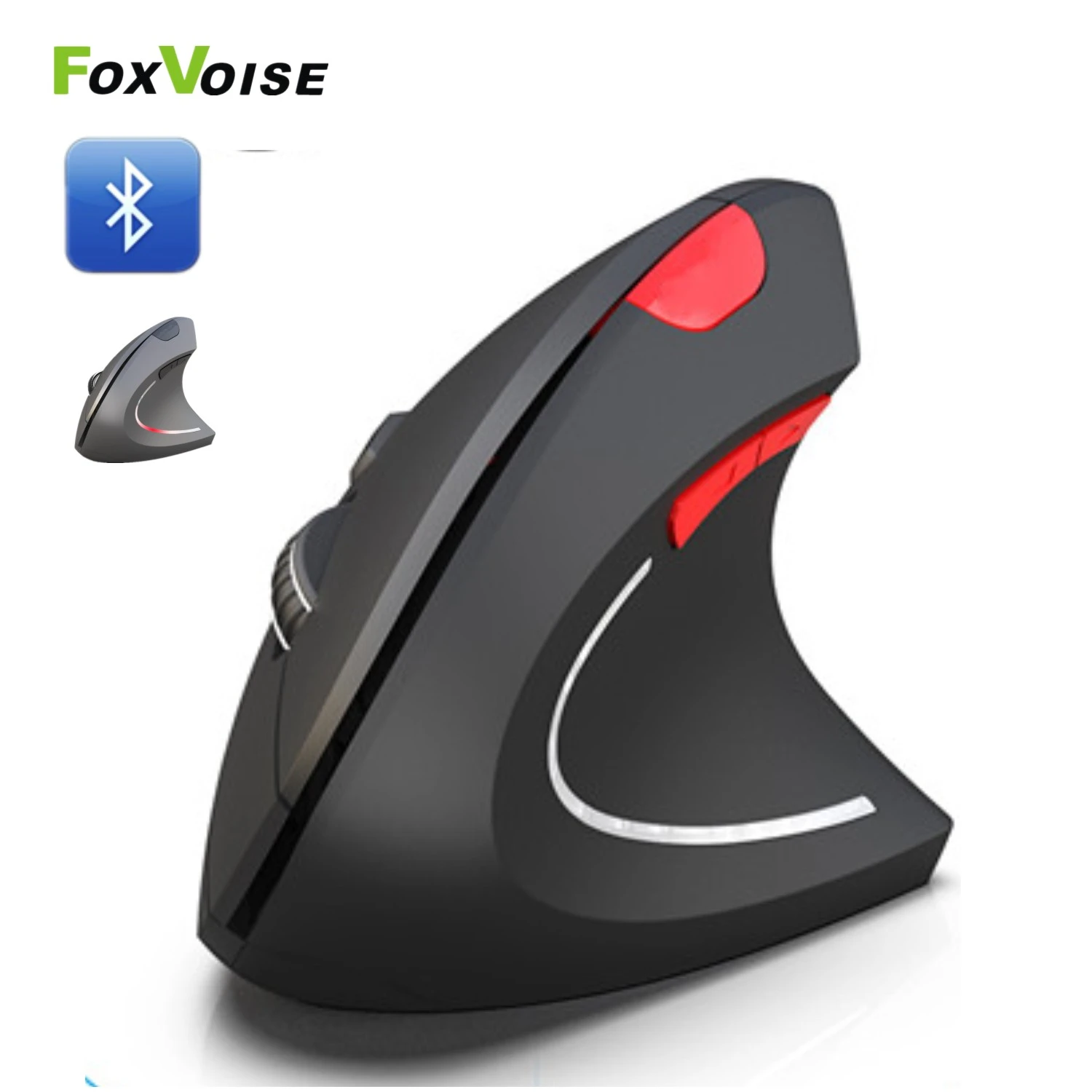 Gaming Mouse Wireless Rechargeable Gamer Mause 6 Key 2.4G USB Mice Vertical Ergonomic Bluetooth Mouse For PC Laptop Computer Mac