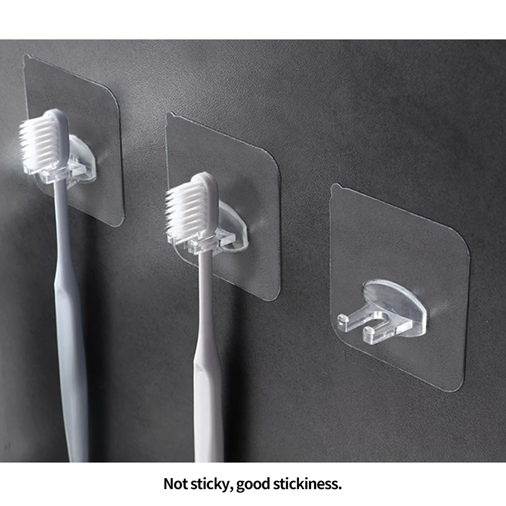 1/4pcs Toothbrush Holder Transparent Travel Stand Toilet Shaver Organizer Tooth Brush Storage Rack Bathroom Accessories Panda