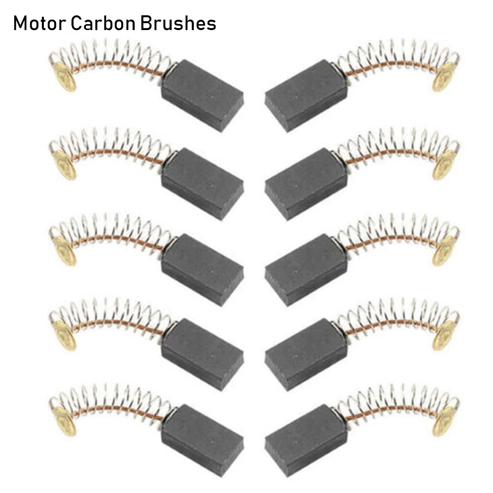 DAYFULI 10pcs Mini Drill Electric Grinder Replacement Carbon Brushes Spare Parts For Electric Motors Dremel Rotary Tool