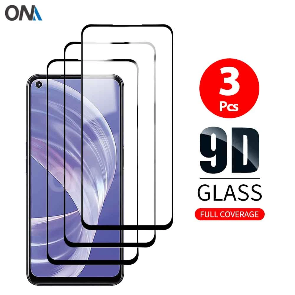 Screen Protector for OPPO A32 A52 A53 A73 A77 A91 A92 Tempered Glass Premium Full Coverage Protection Glass Film for OPPO A93