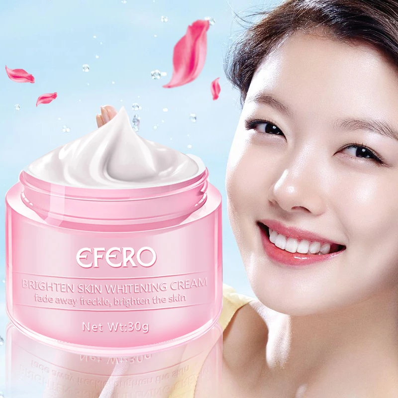 EFERO Face Cream Freckles Remove Anti Age Black Spots Skin Care Whitening Firming Snail Face Cream Scar Removal Face Serum