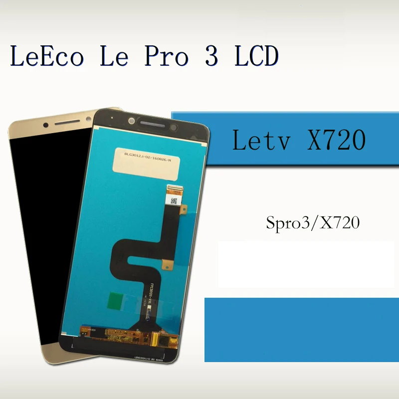 00% Original LCD For LeTV Le Pro 3 LeEco Display Touch Screen For LeTV LeEco Le Pro 3 LCD Le Pro3 Elite Display X720 X727 X722