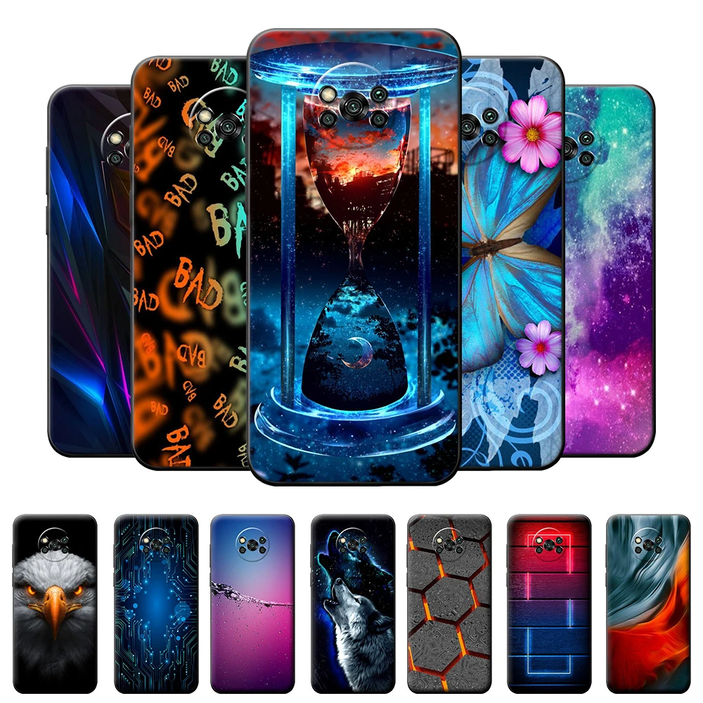 Case Xiaomi POCO X3 NFC Case For Xiaomi POCO X3 NFC Silicone Soft Cover For Xiaomi POCO X3 NFC Case TPU Bumper on POCO X3 NFC