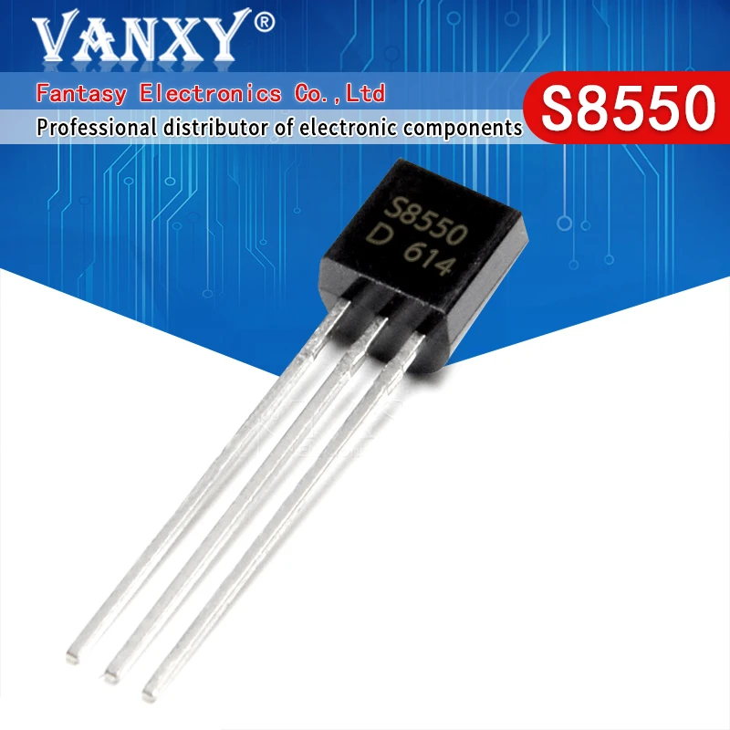 100pcs S8550 TO92 S8550D TO-92 8550 TRANSISTOR (PNP) 0.5A 40V S8050 SS8550 SS8050 SOT-23