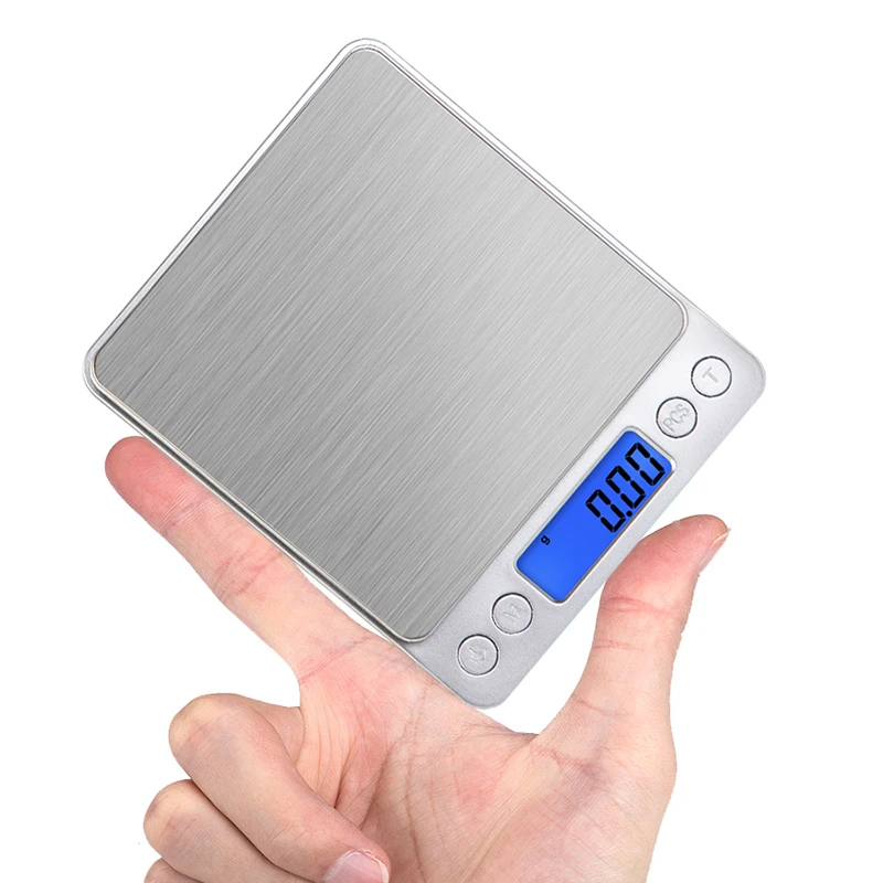 3KG/5KG 0.1G/1G Mini Digital Jewelry Scale Electronic Balance Food Kitchen Scale Pocket Weight scale