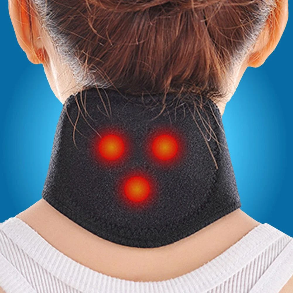 Magnetic Therapy Neck Brace Support Spontaneous Heating Belt Cervical Vertebra Protection Health Care Winter Sports Neck Protect