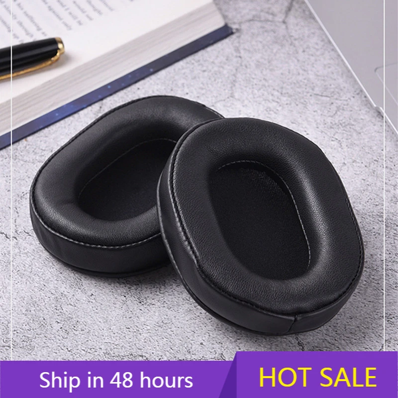 Replacement Sheep Leather Foam Ear Pads Cushions for Audio-Technica ATH-MSR7 ATH-M50x for SONY MDR-7506 MDR-V6 9.17